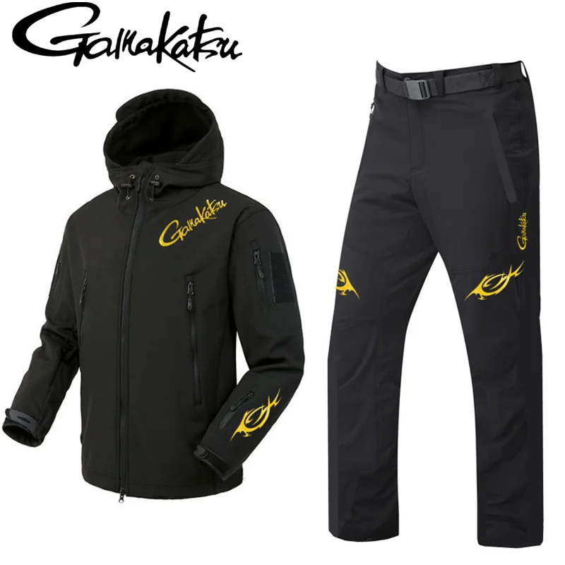 Fishing Jacket Waterproof - Новый осенне-зимний флисовый рыболовный костюм для