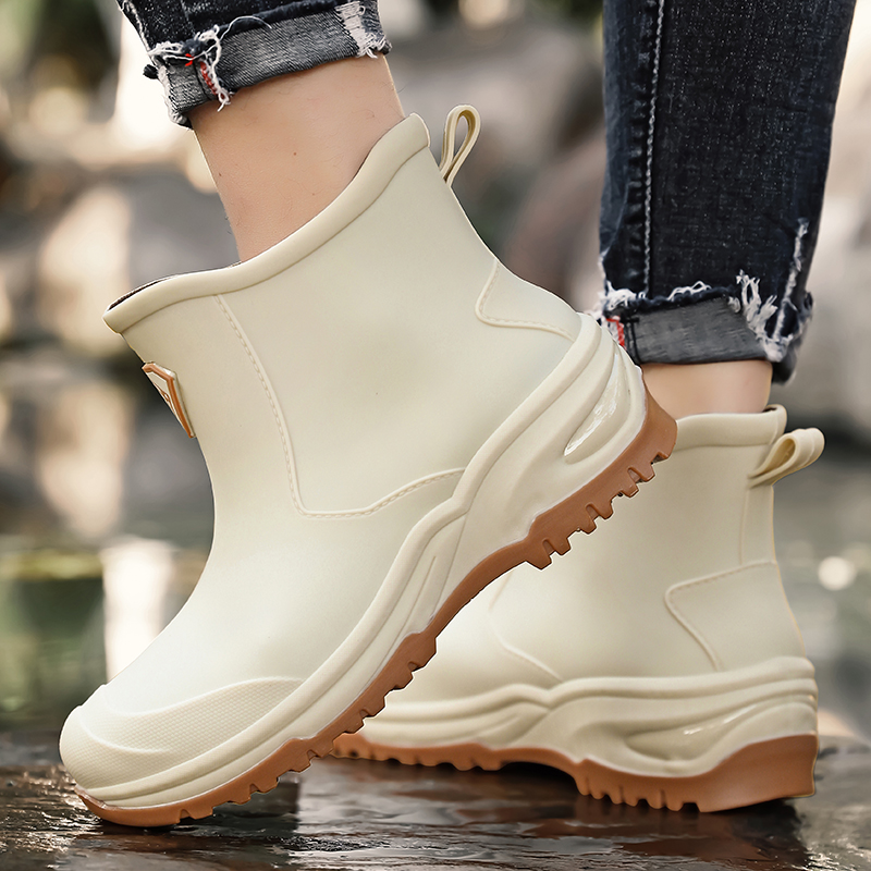 Fishing Boots - Мужские резиновые сапоги для дождя, нескользящие,