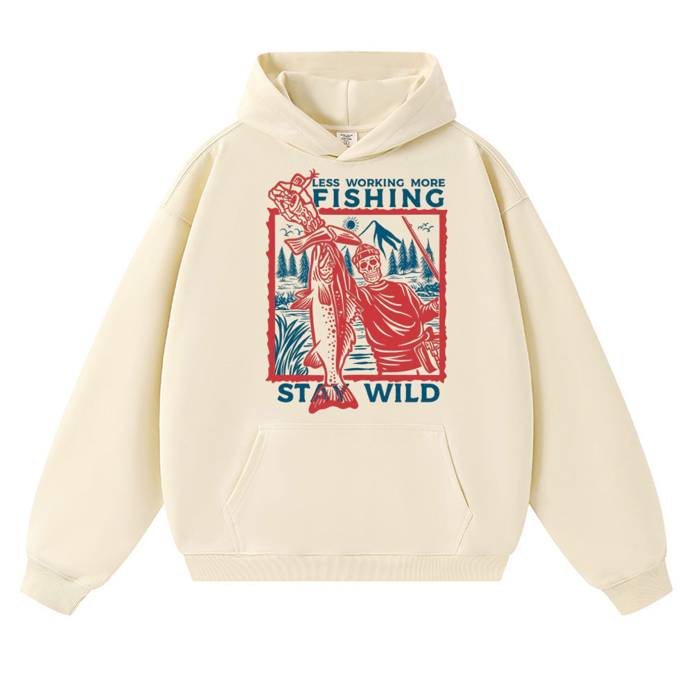 Fishing Hoodie - Забавная толстовка с надписью 