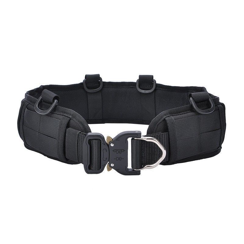Fishing Belt - Черный тактический пояс для рыбалки с
