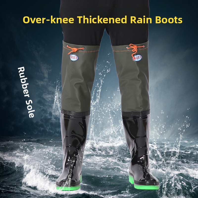 Утолщенные высокие резиновые с – обзор и цена Fishing Pants Waterproof